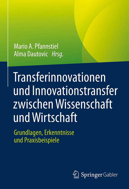 Book cover: Innovationstransfer mit und durch Design.
